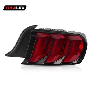 Hot selling LED Tail Lamp Taillights Sequential Turn Signal Rear Lights 2015 2016 2017-UP STI VA Tail light For Ford Mustang