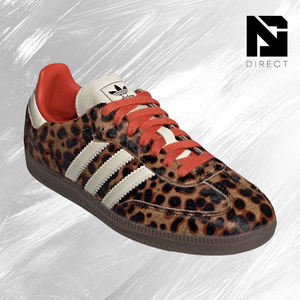 <span class=keywords><strong>Adidas</strong></span> Wmns Samba Og 'cheetah Pack - Rojo Usado' Zapatos de Skateboard Elegantes <span class=keywords><strong>para</strong></span> Mujer, Zapatillas de Moda - Product Image 2