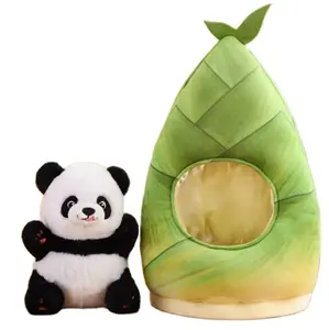 CE/ASTM 2024 Hot Selling Soft Panda Plush Toy Birthday Gift Stuffed Soft Panda Bag For Children & Girl Fashion Decoration