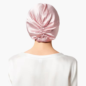 <span class=keywords><strong>Bonnet</strong></span> <span class=keywords><strong>de</strong></span> <span class=keywords><strong>nuit</strong></span> double couche en soie 19 Momme, 100% soie véritable, <span class=keywords><strong>pour</strong></span> le sommeil, les boucles et les <span class=keywords><strong>dreadlocks</strong></span>, turban en soie - Product Image 3