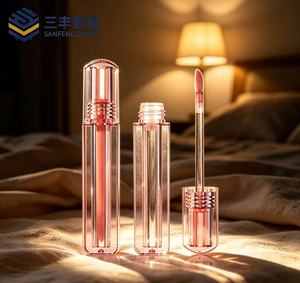 4ml <b>Lip</b> Gloss Tube Pink Square <b>Lip</b> Gloss Empty Tube Gloss Packaging Cosmetic Bottle Clear Lipgloss Tube <b>Lip</b> Packaging - Product Image 5