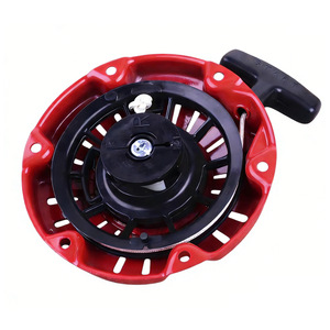 Arrancador de disco manual para Honda GX100 GXR120, pieza de repuesto de plástico rojo - Product Image 2