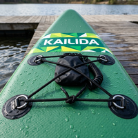 KAILIDA - Tabla de SUP Inflable con Tecnología Drop Stitch de 9'33"6" para Rafting en Aguas Bravas, PVC Resistente con Kit de Reparación, Portátil
