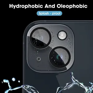 Lot de 4 films de protection en verre trempé HD anti-rayures pour l'écran arrière et l'objectif de l'appareil photo des iPhone 13, 14, 15, 16 et 17 Pro - Product Image 6