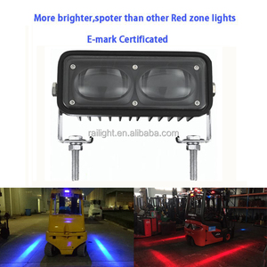 Système de sécurité. Créez une zone de sécurité autour de votre chariot élévateur. Système de sécurité avec feux de danger de zone rouge. - Product Image 3
