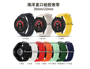 Il nuovo cinturino 2026 è dotato di cinturini in <span class=keywords><strong>pelle</strong></span>, acciaio, silicone e nylon, che sono compatibili con vari tipi di smartwatch - Product Image 6