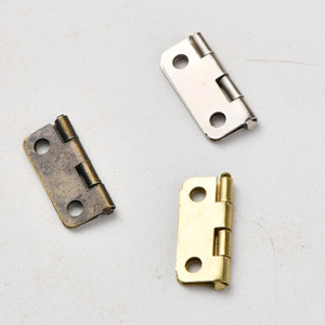 Furniture Hinge 18x15mm Antique Bronze Iron Surface Mount Chinese Style Standard H-Type Antirust - Product Image 3