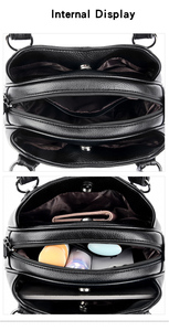 New Fashion Crossbody Bag Large Capacity Shoulder Bag Soft PU Leather Women's Handbag Designer Senior Luxury Crossbody Bag - Product Image 6