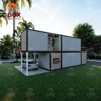 Cbox - Unités de logement modulaires préfabriquées faciles à assembler, ignifuges, pour hôtels, villas, maisons mobiles en conteneurs