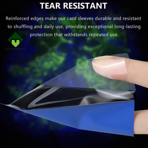 カスタムロゴ標準サイズトレーディングカードスリーブマット無地ゲームカードプロテクターTCG MTG Yugiohデッキ用 - Product Image 2