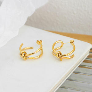 Fashion Dangle <b>Earring</b> Fashion Jewelry Earing For Women <b>Fine</b> Jewelry Earing Stainless Steel Gold Plated Jewellery Bisutería Cool - Product Image 3