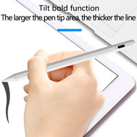 Pena baru dapat disesuaikan kompatibel untuk iPad 2025 baru Stylus pensil dengan magnetik dan Tilt Bold pensil ekstra Tips