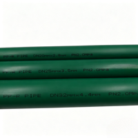 Tuyau d'eau PPR PN20 DN20 DN25 DN32 pour l'alimentation en eau chaude et froide, tuyau de plomberie à fusion thermique, fabricant OEM