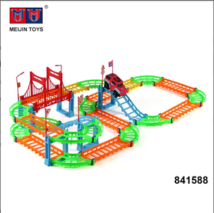 Buon Design colorato Diy <span class=keywords><strong>pista</strong></span> giocattoli elettrico vagone ferroviario per la vendita - Product Image 3