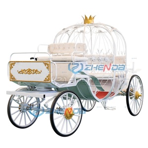 Nuevos Productos: Carroza de Boda de 6 Plazas, Carroza de Princesa Calabaza, Carroza de Caballos, Carroza de Cenicienta, Carroza de Dulces, Transporte Especial - Product Image 2