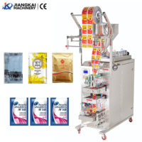 Machine de remplissage entièrement automatique multifonctionnelle pour sachets miniatures de pâte de tomate, beurre de cacahuète, vinaigrette, sauce chili