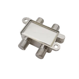 Divisor de <span class=keywords><strong>Señal</strong></span> de <span class=keywords><strong>TV</strong></span> Satelital EBY de 2/3/4 Vías, Distribuidor de 5-2400MHz, <span class=keywords><strong>Antena</strong></span> de <span class=keywords><strong>TV</strong></span> Plateada, Receptor de <span class=keywords><strong>Señal</strong></span> de Cable Coaxial RF, Conector F - Product Image 4