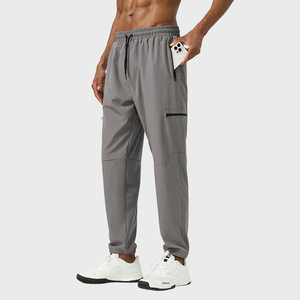 Pantalones deportivos <span class=keywords><strong>de</strong></span> <span class=keywords><strong>montaña</strong></span> al aire libre <span class=keywords><strong>de</strong></span> primavera y verano para hombre, pantalones Cargo rectos transpirables <span class=keywords><strong>de</strong></span> <span class=keywords><strong>alta</strong></span> elasticidad con cremallera - Product Image 1