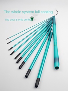 Verde chiaro Mini portatile canna di ruscello morbido gamberetti canna da tasca per <span class=keywords><strong>la</strong></span> pesca di fondo media durezza per il campeggio piccole gite - Product Image 3