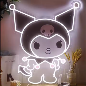 Bán chạy nhất tùy chỉnh Túi quái vật phim hoạt hình hoạt hình Led Neon Ánh sáng nhựa acrylic đèn cơ thể - Product Image 6