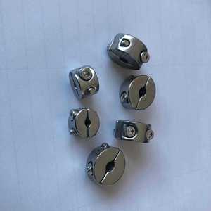 Clips de fixation pour câbles en acier inoxydable 10 mm métriques, très polis, usage industriel général - Product Image 1