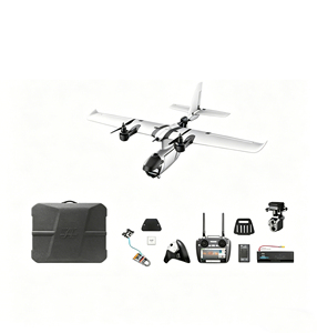 โดรน VTOL ระยะไกลระดับมืออาชีพ 10 กม. พร้อมวิดีโอ HD GPS ระบบมองเห็นกลางคืน กล้องความร้อนแบบสองแสง สำหรับแข่ง ทำแผนที่ และ FPV - Product Image 4