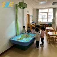 Table de sable interactive avec projection AR - Sandbox VR pour jusqu'à 6 personnes - Jeux pour enfants - Sandbox pour jeux - Aire de jeux intérieure - Sandbox