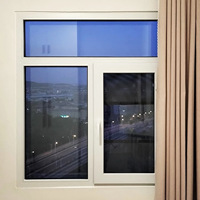 Ventanas Modernas de PVC con Doble Acristalamiento Templado, Impermeables, con Aislamiento Acústico y Energético, para Cocina, Villa, Baño