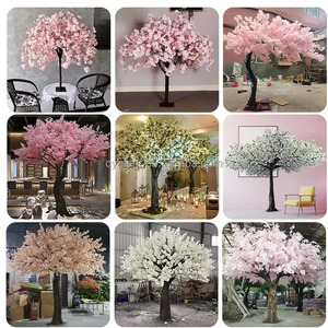 Grand arbre de mariage de couleur orange Arbre <span class=keywords><strong>Cerisier</strong></span> artificiel 4.2m Grand arbre à fleurs de <span class=keywords><strong>cerisier</strong></span> Sakura Arbre à fleurs de <span class=keywords><strong>cerisier</strong></span> artificiel - Product Image 5