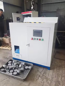 Haute qualité nouvelle presse à briqueter contrôlée par PLC machine à presser les copeaux d'acier presse à briqueter pression 1000KN - Product Image 2