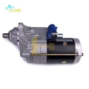 Hangood Machinery - Pièces de moteur, démarreur électrique pour moteur Cummins 6CT8.3 10T, moteur d'accélérateur, pièces de moteur d'excavatrice - Product Image 3