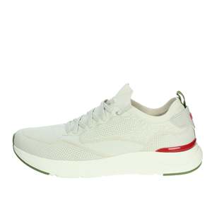 Pitas <b>Men's</b> Slip On CUE <b>MAN</b> <b>White</b> Walking <b>Shoes</b> 43 Heel Height <b>White</b> - Product Image 1