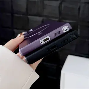 For Samsung Galaxy S21 Plus Ultra FE Series Silicon Magnetic Charge Len Protection Metal Color Cover Phone Stand Phone Case