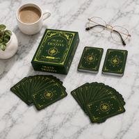 Cartes de jeu personnalisées imprimées avec questions et réponses pour divertissement familial, éducation et divertissement pour adultes