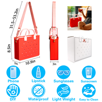 Nouvelle mode de sacs à main en EVA faciles à nettoyer sacs fourre-tout pour femmes vente en gros de sacs fourre-tout avec bandoulière sac de plage pour femmes sacs à main