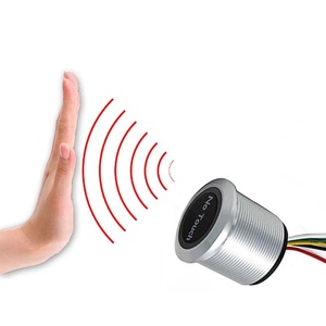 VIANS 24V Distance de détection réglable Standard LED Couleur Aluminium Shell Touchless Infrared Proximity <span class=keywords><strong>Switch</strong></span> - Product Image 1