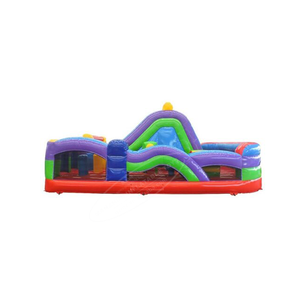Grand château gonflable interactif gonflable <span class=keywords><strong>junior</strong></span> de parcours d'obstacles de course radicale 5K pour des enfants - Product Image 3