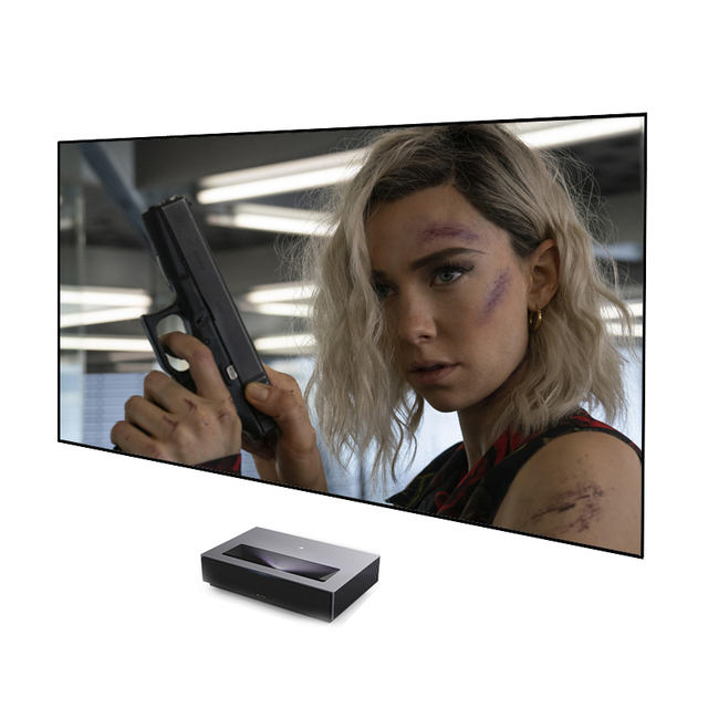 2026 Grey Diamond UST Projection Screen 60 - 150 Inch with 1cm Bezel for 4K Ultra Short Throw Laser Projector Vidda C3 Pro