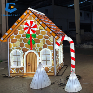 Esposizione della lanterna del Festival della casa di natale della decorazione della lanterna all'aperto del parco a tema SGL049 - Product Image 1