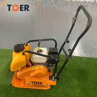 Compacteur à plaque vibrant thermique TDER Earth 5,5 CV haute efficacité pour moteur essence