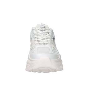 Buffalo Donna <b>Sneakers</b> BN1636487 White <b>Canvas</b> Trendy Shoes - Product Image 2