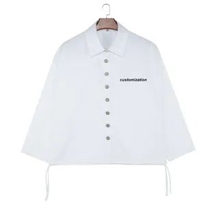 Oversized Women's Clothing Shirt Basic T-shirts Long Sleeve White Blouses And Shirts For Women