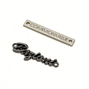 Etiquetas Clásicas de Otras Marcas, Hechas a Mano, Personalizadas, Ecológicas, Plegables por un Lado, Etiquetas de Ropa para Bolsas, Zapatos y Prendas - Product Image 6