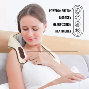 Elektrische Trapezius <span class=keywords><strong>Massager</strong></span> USB-oplaadbare multifunctionele nek- en schoudermassagesjaal voor verlichting van rug- en taillegewrichtspijn - Product Image 5