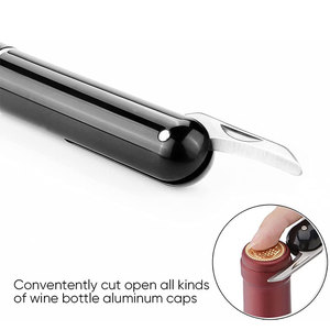 Drôle Portable Voyage Facile Liège Remover Pompe À Air Bouteille De Vin Air Pression Ouvre-vin Tire-bouchon - Product Image 2