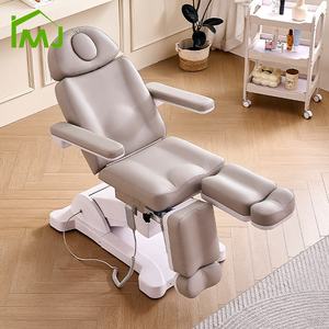 Moderno cosmético facial spa mesa de masaje salón de pestañas tatuaje silla eléctrica cama de belleza - Product Image 3