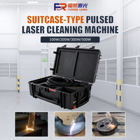 Mesin Penghilang Karat Laser Pulsa All-in-One dalam Koper, Peralatan Pembersih Laser Ultra-portabel untuk Kapal, Otomotif, dan Restorasi Cetakan