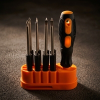 Jeu de tournevis magnétiques 9 en 1, 45 embouts en acier, outils professionnels, étui rigide pour ordinateur portable, réparation à domicile, utilisation d'urgence en voiture