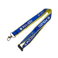 Porte-badge personnalisé par sublimation avec cordon, taille sur mesure, design coloré, style tendance, accessoires à boucle en polyester