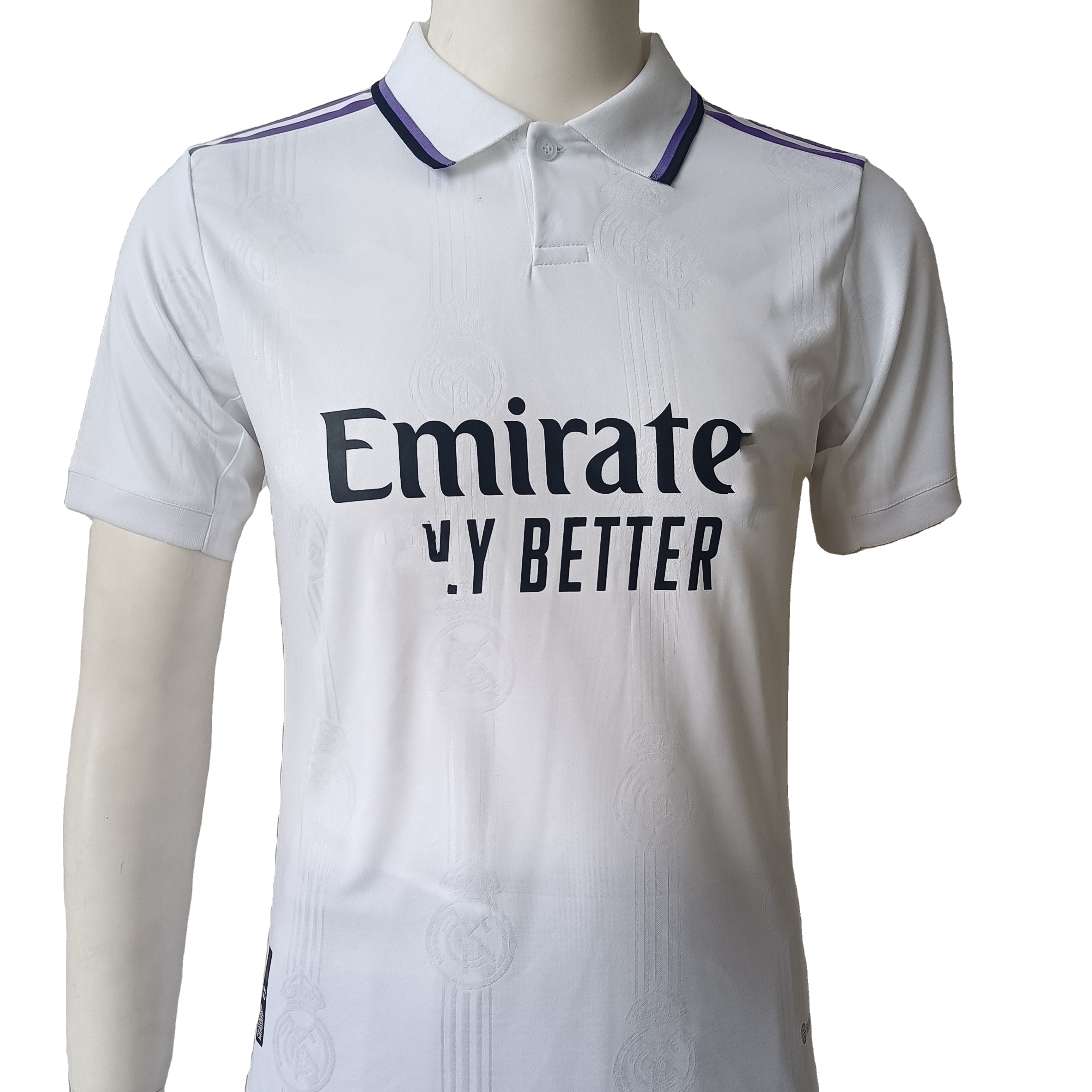 Последний сезон 22-23, Мадрид, дешевая футбольная майка, таиландское качество, футбольный костюм, Футбольная майка с логотипом